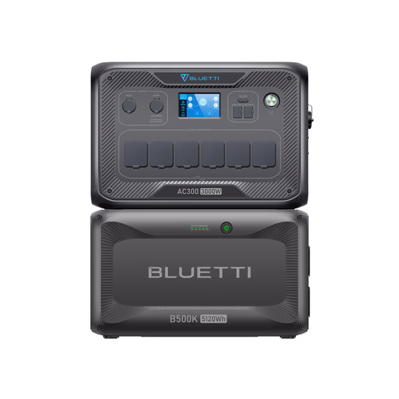 BLUETTI AC300 + B300K Backup Domestico – AC300+B500K (5120Wh)