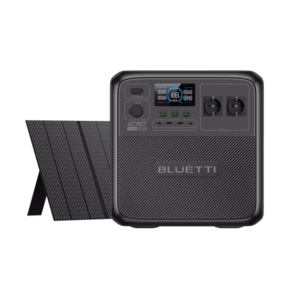 BLUETTI AC180T Power Station Portatile | 1.800 W 1.433 Wh – AC180T+350W (1433.6 Wh)