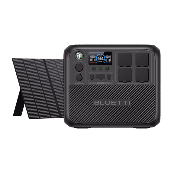 BLUETTI AC200L+350W Solar | Solar Generator Kit