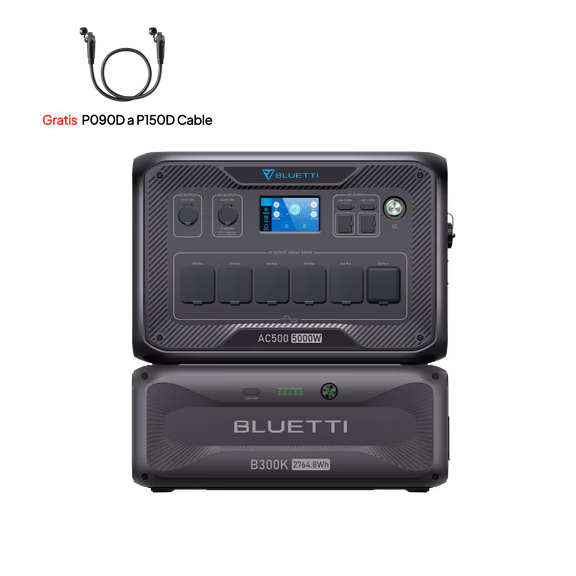 BLUETTI AC500+B300K | Home Battery Backup