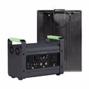PPT Powerpack Pro 1000 Portable Power Station with 120W 12V Semi Flexible Solar Panel