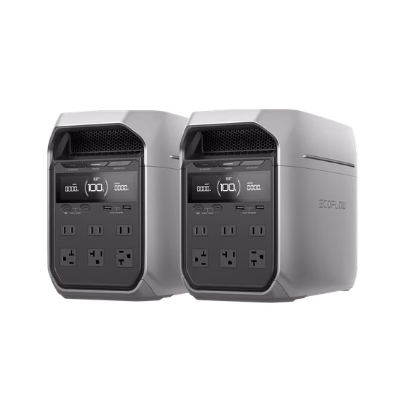 EcoFlow DELTA 3 Plus Portable Power Station – 2 x DELTA 3 Plus