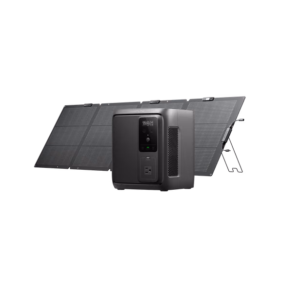 EcoFlow DELTA 3 1000 Air (10ms UPS) Portable Power Station – DELTA 3 1000 Air (10ms UPS) + 220W Solar Panel
