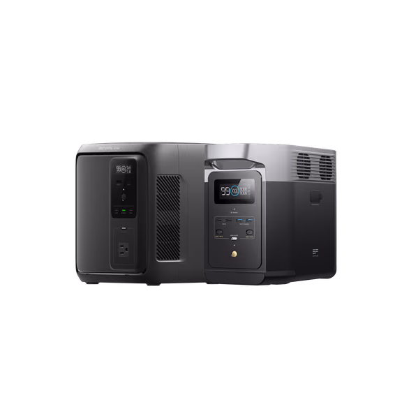 EcoFlow DELTA 3 1000 Air (10ms UPS) Portable Power Station – DELTA 3 1000 Air (10ms UPS) + DELTA 2 Portable Power Station