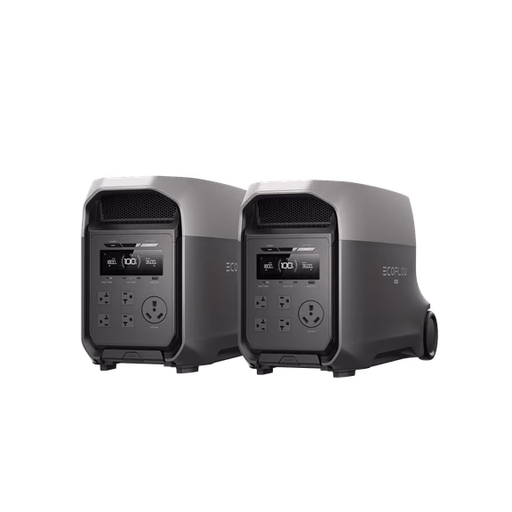 EcoFlow DELTA 3 Ultra Portable Power Station (3072Wh) – 2 x DELTA 3 Ultra (3072Wh) Portable Power Station