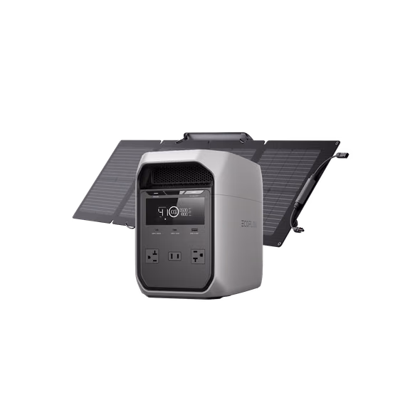 EcoFlow DELTA 3 Classic Solar Generator – With 110W Solar Panel