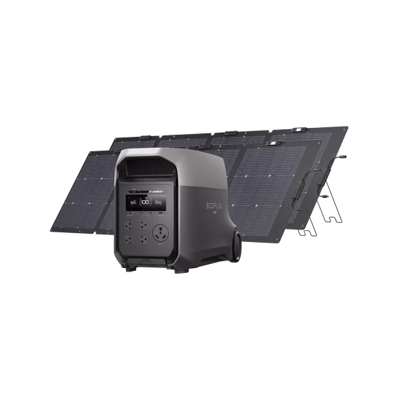 EcoFlow DELTA 3 Ultra Solar Generator (3072Wh) – With 2 × 220W Solar Panel
