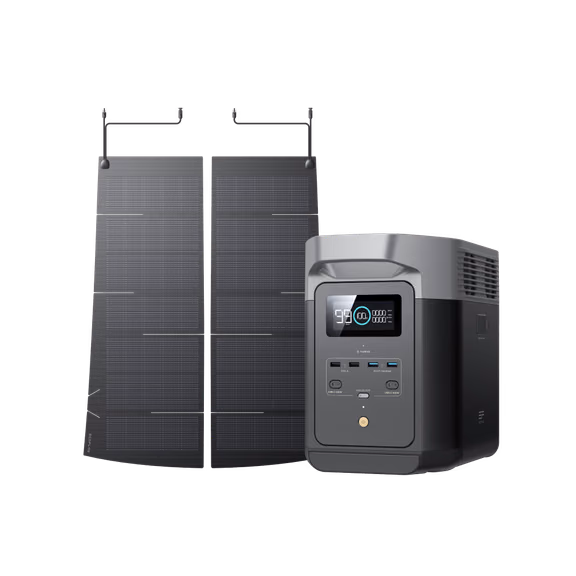 EcoFlow HeatGuard Solar Film – DELTA 2 + Tesla Model 3 256W EV Solar Panel