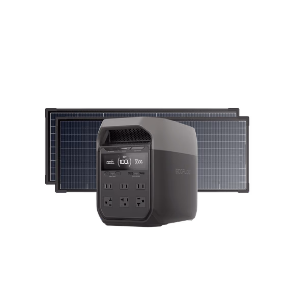 EcoFlow 130W RVMax Rigid Solar Panel – DELTA 3 + 2 × 130W RVMax Rigid Solar Panel