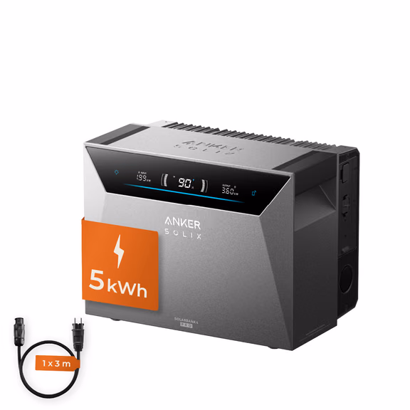 Anker Solarbank 4 Pro E5000 Batterie-Speicher – (5 kWh)