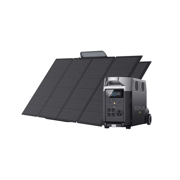 EcoFlow DELTA Pro Solar Generator (PV400W) – 2*400W + DELTA Pro