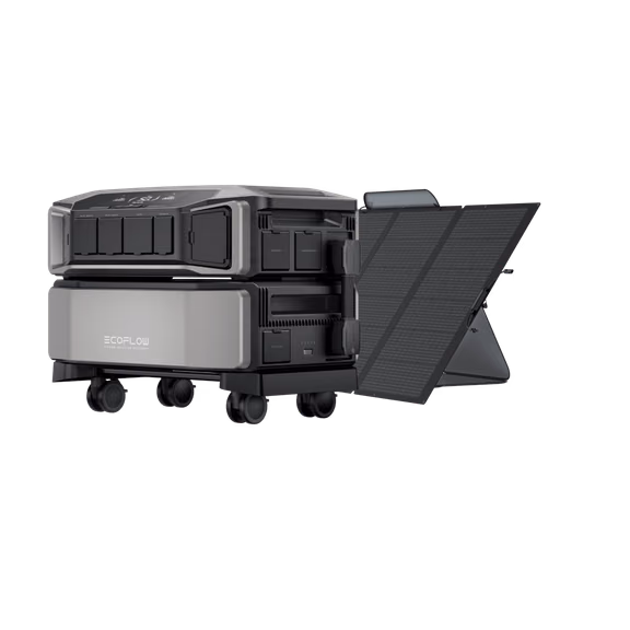 EcoFlow DELTA Pro Ultra Solar Generator (PV400W) – DELTA Pro Ultra + 400W Portable Solar Panel
