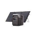 EcoFlow DELTA 3 1500 Solar Generator – DELTA 3 1500 (Dark Grey) + 160W Portable Solar Panel