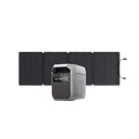 EcoFlow DELTA 3 Series Solar Generator (PV110W) – DELTA 3 Plus + 110W Portable Solar Panel