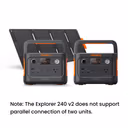 Jackery Explorer 240 v2 Portable Power Station – Explorer 240 v2*2 + SolarSaga 40W*1